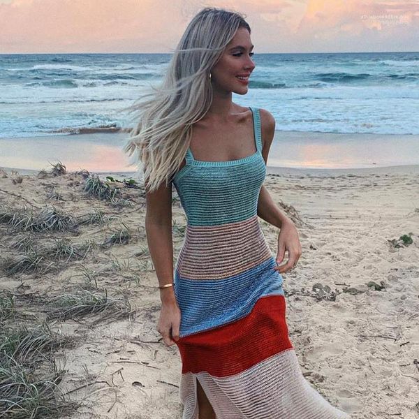 contrast strapless sleeveless mid calf fashion clothing three colors casual apparel womens summer beach sling sits dresses, Black;gray
contrast strapless sleeveless mid calf fashion clothing three colors casual apparel womens summer beach sling sits dresses, Black;gray