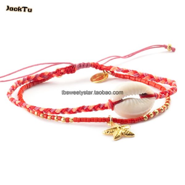 tennis red mix shell parts set bracelet friendship nylon woven, Golden;silver
tennis red mix shell parts set bracelet friendship nylon woven, Golden;silver