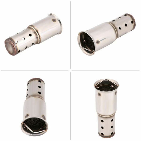 universal 51mm motorcycle exhaust muffler pipe db killer noise sound eliminator silver stainless steel exhaust pipe
universal 51mm motorcycle exhaust muffler pipe db killer noise sound eliminator silver stainless steel exhaust pipe