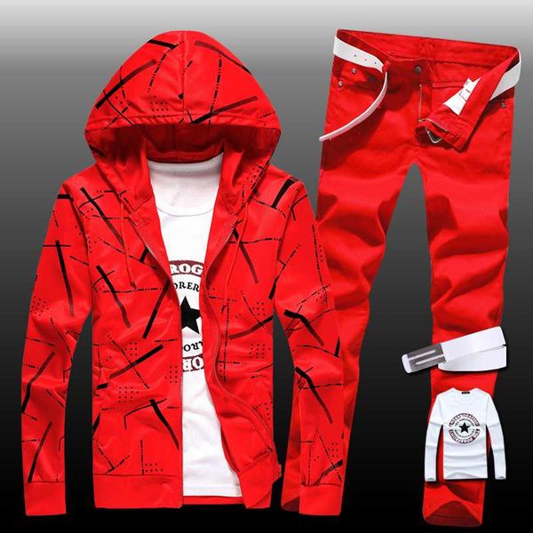 autumn men's sweatshirt pants 2pcs set hooded coat pencil pants trousers slim fit casual for boys male clothing e47, Gray
autumn men's sweatshirt pants 2pcs set hooded coat pencil pants trousers slim fit casual for boys male clothing e47, Gray