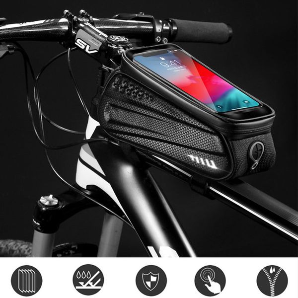 rainproof bicycle bag bike frame bag touchscreen phone case cycling bags mtb bike bicycle tube handlebar bicycle bag
rainproof bicycle bag bike frame bag touchscreen phone case cycling bags mtb bike bicycle tube handlebar bicycle bag