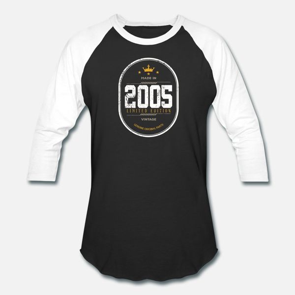 made in 2005 limited edition vintage t shirt men character tee shirt s-3xl unique crazy comfortable summer style letter shirt
made in 2005 limited edition vintage t shirt men character tee shirt s-3xl unique crazy comfortable summer style letter shirt
