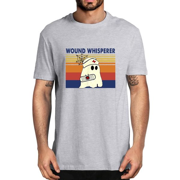 2020 new summer horror halloween wound whisperer nurse ghost costume women and mens neck 100% cotton t shirt halloween tee
2020 new summer horror halloween wound whisperer nurse ghost costume women and mens neck 100% cotton t shirt halloween tee