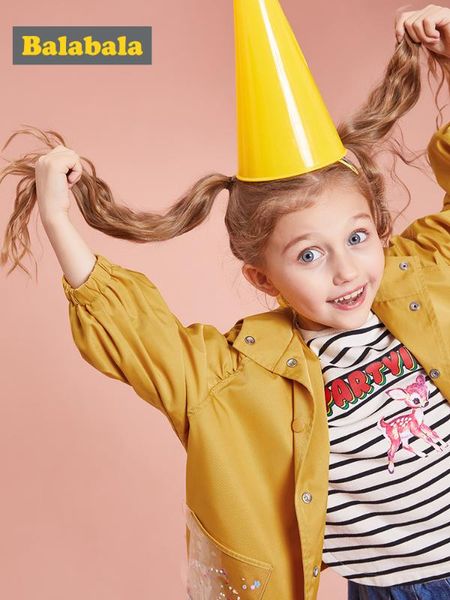 balabala girls cute soft hooded jacket for girls 2020 new children spring autumn outwear teenagers kids coat, Blue;gray
balabala girls cute soft hooded jacket for girls 2020 new children spring autumn outwear teenagers kids coat, Blue;gray