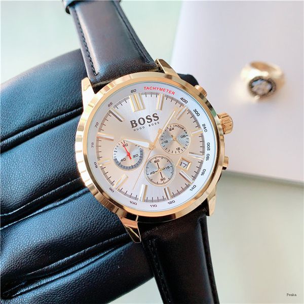 full-featured six-hand quartz satch leather strap men classic watches fashion simple business watch all dial work
full-featured six-hand quartz satch leather strap men classic watches fashion simple business watch all dial work