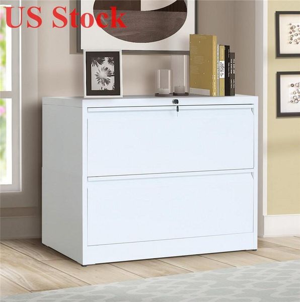 us stock white lockable lateral file cabinet 2 drawer with lock & key wf192114kaa
us stock white lockable lateral file cabinet 2 drawer with lock & key wf192114kaa
