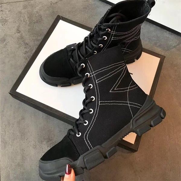 2020 women boots ankle black platform lace up canvas round toe fashion ladies shoes motorcycle zapatos de mujer winter
2020 women boots ankle black platform lace up canvas round toe fashion ladies shoes motorcycle zapatos de mujer winter