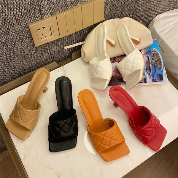 mule heels women sandals ladies high heel slippers candy color open toes thick heel fashion female slides talon femme, Black
mule heels women sandals ladies high heel slippers candy color open toes thick heel fashion female slides talon femme, Black