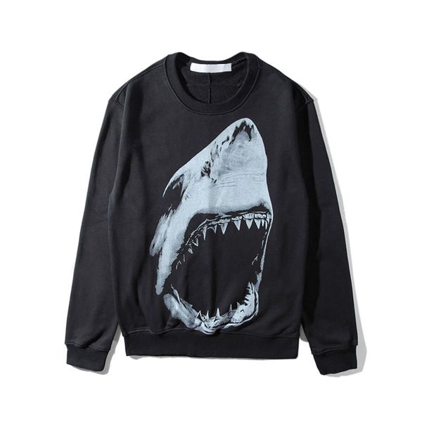 19ss mens stylist hoodies fashion men women casual jacket couples autumn loose hoodies shark printing sweatshirt, Black
19ss mens stylist hoodies fashion men women casual jacket couples autumn loose hoodies shark printing sweatshirt, Black