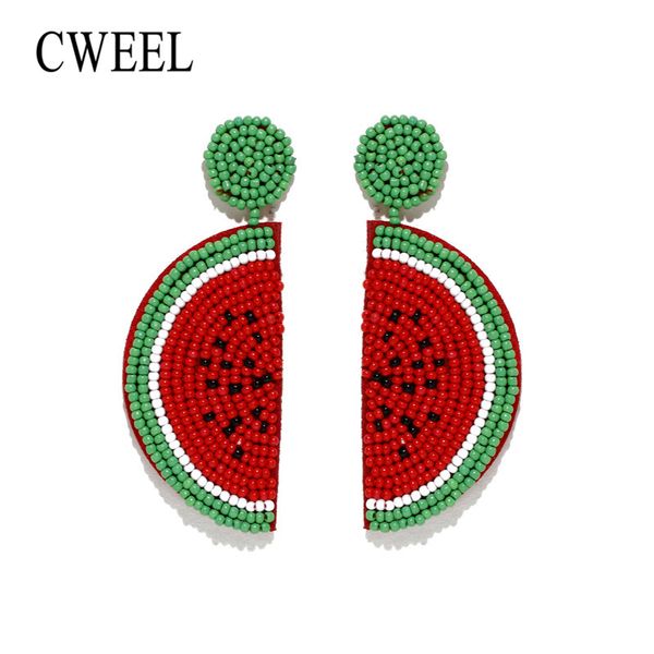 fashion summer acrylic watermelon big earrings for women statement long drop earrings party club jewelry gifts 2020, Silver 
fashion summer acrylic watermelon big earrings for women statement long drop earrings party club jewelry gifts 2020, Silver