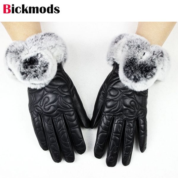 five fingers gloves women' sheepskin rex fur embroidery style velvet lining thick warm ladies finger leather, Blue;gray
five fingers gloves women' sheepskin rex fur embroidery style velvet lining thick warm ladies finger leather, Blue;gray
