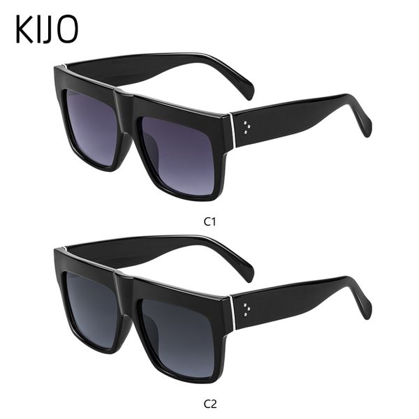 fashion flat black sunglasses women ladies generous sunglasses retro brand designer ladies rivet glasses, White;black
fashion flat black sunglasses women ladies generous sunglasses retro brand designer ladies rivet glasses, White;black