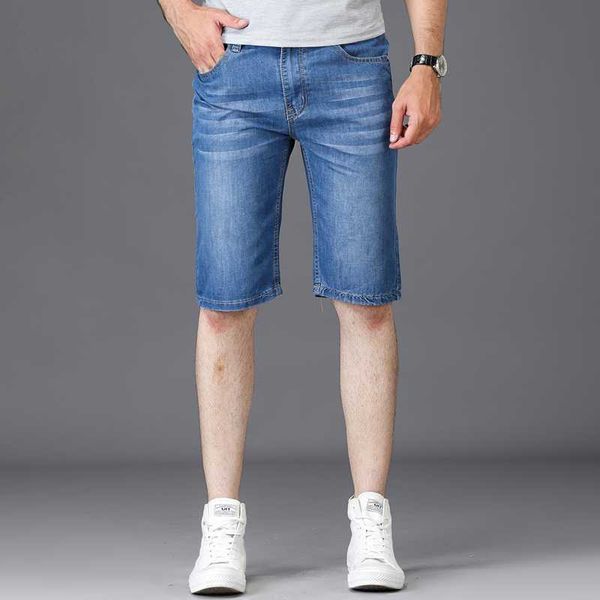 2020 men business summer style casual knee length new men short jeans personality thin denim short jeans fashion, Blue
2020 men business summer style casual knee length new men short jeans personality thin denim short jeans fashion, Blue