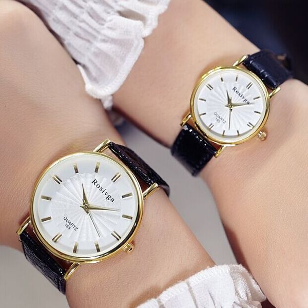 new arrivals time-limited designers korean couples watch fashion wristwatch leather belt ladies watch womens student quartz watch, Slivery;brown
new arrivals time-limited designers korean couples watch fashion wristwatch leather belt ladies watch womens student quartz watch, Slivery;brown
