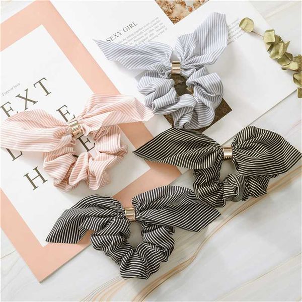 new 2020 girl ears chiffon metal buckle stripe cute headwear hair scrunchie for female elastic hair rope accessories
new 2020 girl ears chiffon metal buckle stripe cute headwear hair scrunchie for female elastic hair rope accessories