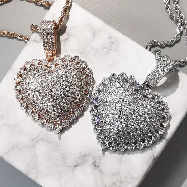 bling iced out сердца кулон 3 цвета циркон ожерелье для мужчин женщин подарки мода хип-хоп ювелирных изделий, Silver
bling iced out сердца кулон 3 цвета циркон ожерелье для мужчин женщин подарки мода хип-хоп ювелирных изделий, Silver