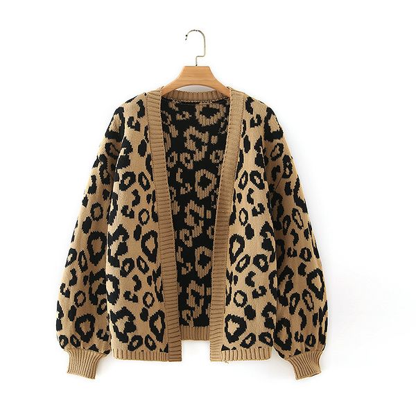 2020 clothing long sleeve new women jackets outerwear coats autumn and winter new leopard print long-sleeved sweater unbuttoned cardigan, Black;brown
2020 clothing long sleeve new women jackets outerwear coats autumn and winter new leopard print long-sleeved sweater unbuttoned cardigan, Black;brown