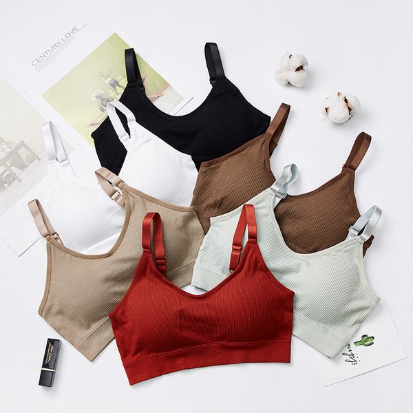 sports bra gym sport female seamless running yoga push up sport bra breathable shockproof adjustable shoulder strap top, White;black
sports bra gym sport female seamless running yoga push up sport bra breathable shockproof adjustable shoulder strap top, White;black