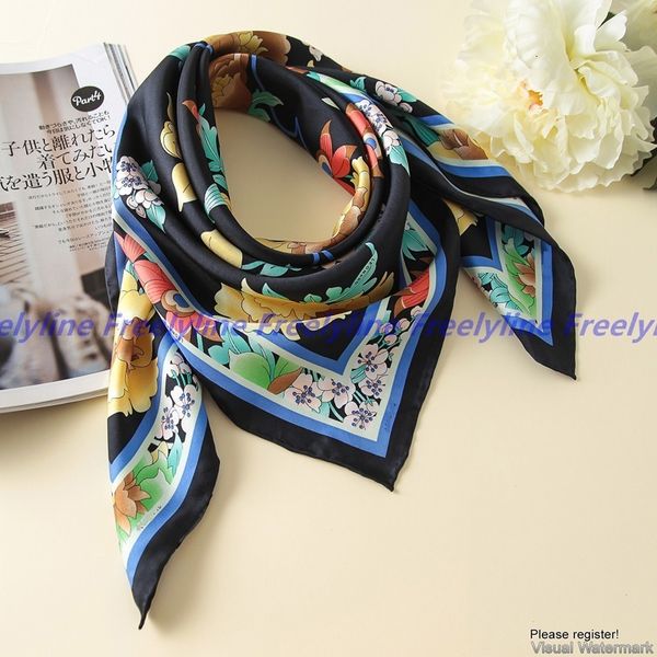 floral print 100% silk twill scarf bandana hijab women fashion square silk scarves shawl wraps grade hand rolled edge 90cm, Blue;gray
floral print 100% silk twill scarf bandana hijab women fashion square silk scarves shawl wraps grade hand rolled edge 90cm, Blue;gray