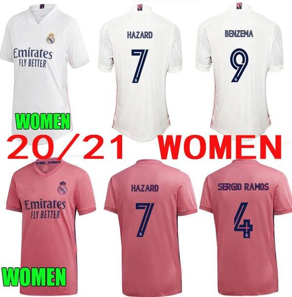 women 2020 2021 real madrid soccer jerseys asensio casemiro marcelo james modric jovic ramos hazard benzema football women shirt, Black;yellow
women 2020 2021 real madrid soccer jerseys asensio casemiro marcelo james modric jovic ramos hazard benzema football women shirt, Black;yellow