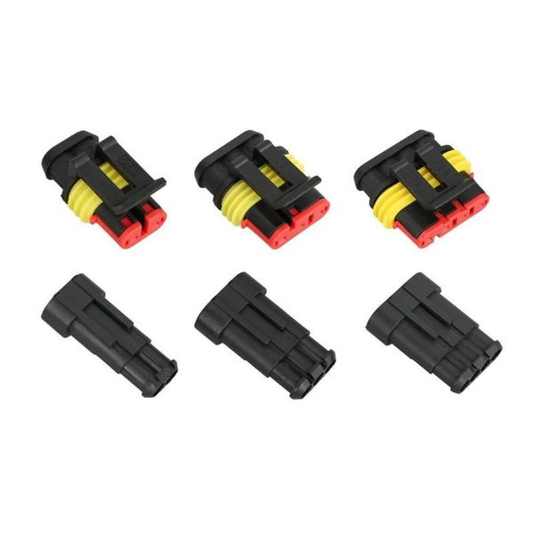 new 15 pcs 2/3/4 pins way car auto sealed waterproof electrical wire connector plug waterproof connector
new 15 pcs 2/3/4 pins way car auto sealed waterproof electrical wire connector plug waterproof connector