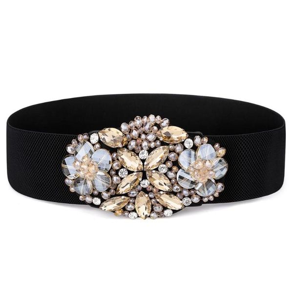 catelles new fashion women waist elastic belt cummerbund rhinestone decoration skirt slim waistband wide belts for women, Black;brown
catelles new fashion women waist elastic belt cummerbund rhinestone decoration skirt slim waistband wide belts for women, Black;brown