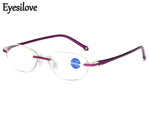 fashion anti-blue ray reading glasses women diamond cutting rimless readng eyewear presbyopia glasses ultra-light +100 to +400, White;black
fashion anti-blue ray reading glasses women diamond cutting rimless readng eyewear presbyopia glasses ultra-light +100 to +400, White;black