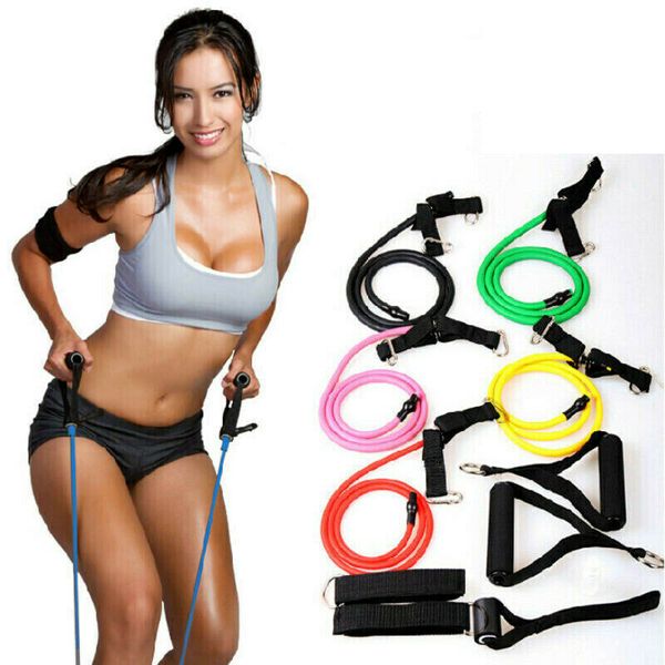resistance bands set pull rope gym home fitness workout crossfit yoga tube tensile rope set of 11 resistance bands
resistance bands set pull rope gym home fitness workout crossfit yoga tube tensile rope set of 11 resistance bands