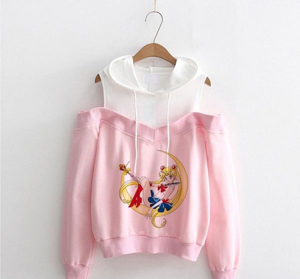 new sailor moon off shoulder hoodie sweatshirt kawaii clothing women hoodies harajuku sailor moon sweatshirt045, Black
new sailor moon off shoulder hoodie sweatshirt kawaii clothing women hoodies harajuku sailor moon sweatshirt045, Black