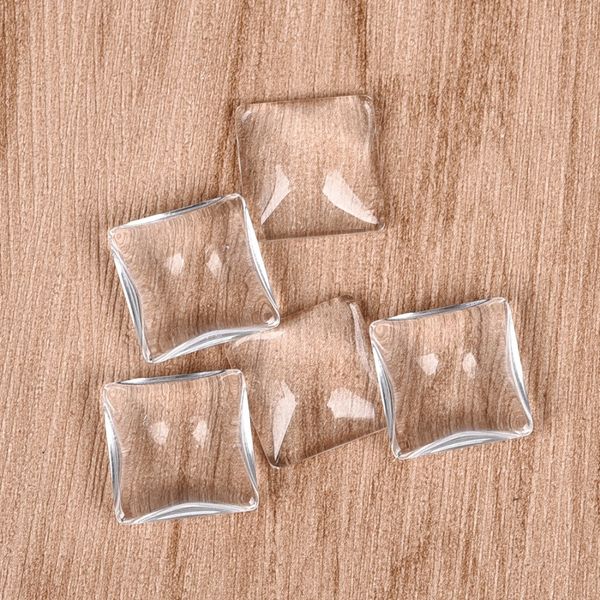 30pcs/lot 15mm square cabochons transparent glass clear flat back for diy pendant findings jewelry making handmade accessories
30pcs/lot 15mm square cabochons transparent glass clear flat back for diy pendant findings jewelry making handmade accessories
