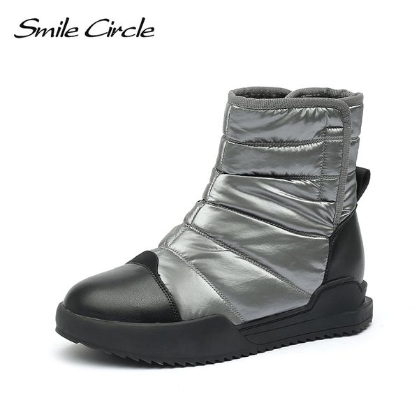 smile circle snow boots women winter shoes waterproof thick flat platform boots winter warm plush ladies shoes 2020, Black
smile circle snow boots women winter shoes waterproof thick flat platform boots winter warm plush ladies shoes 2020, Black