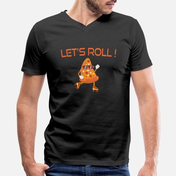 let's roll pizza roller skating t shirt men print cotton o-neck slim sunlight new fashion spring standard shirt
let's roll pizza roller skating t shirt men print cotton o-neck slim sunlight new fashion spring standard shirt