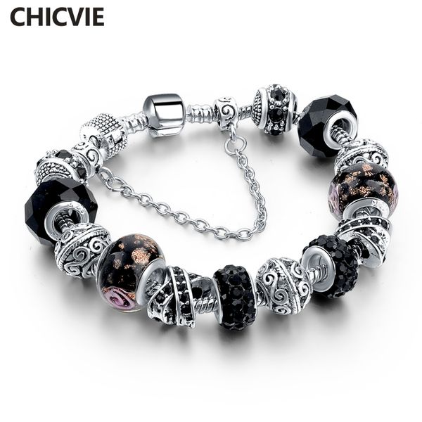 chicvie black crystal chain link bracelets for women female charm custom bracelets & bangles diy silver color jewelry sbr160014
chicvie black crystal chain link bracelets for women female charm custom bracelets & bangles diy silver color jewelry sbr160014