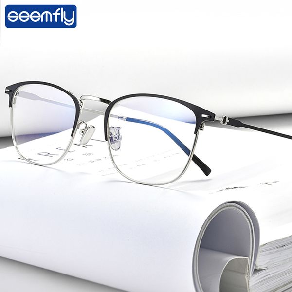 seemfly pchromic anti-blue ray glasses frame retro metal women men polarized sunshade goggles computer anti-fatigue eyewear, White;black
seemfly pchromic anti-blue ray glasses frame retro metal women men polarized sunshade goggles computer anti-fatigue eyewear, White;black