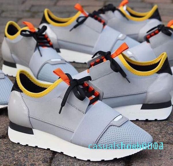 2020 new designer race runner shoe man casual woman sneaker fashion mixed colors lace up mesh trainer shoes c14, Black
2020 new designer race runner shoe man casual woman sneaker fashion mixed colors lace up mesh trainer shoes c14, Black