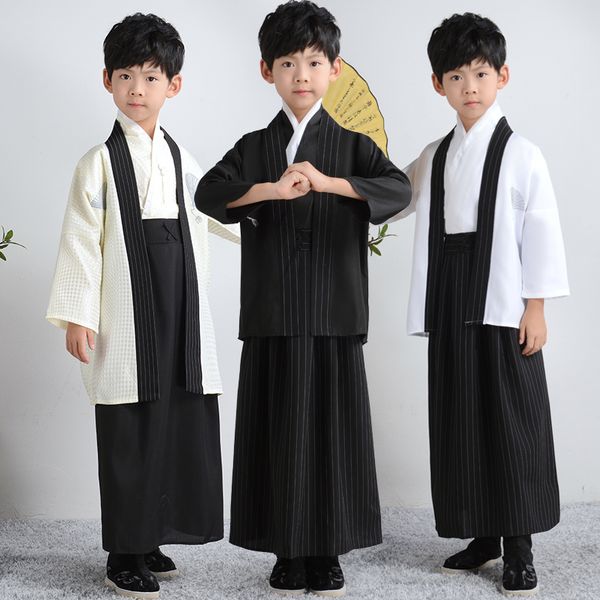 new children's kimono boy japanese samurai clothes national style traditional costume stage performance costume halloween, Red
new children's kimono boy japanese samurai clothes national style traditional costume stage performance costume halloween, Red