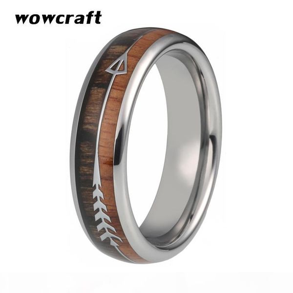 6mm three styles womens tungsten carbide rings for mens wedding bands koa wood arrow inlay polished wedding jewelry ring, Silver
6mm three styles womens tungsten carbide rings for mens wedding bands koa wood arrow inlay polished wedding jewelry ring, Silver