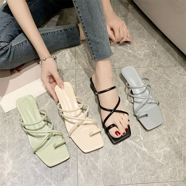 women's sandals 2020 summer female slippers women square toe sandals comfort shoes fashion brand female slides casual shoes new, Black
women's sandals 2020 summer female slippers women square toe sandals comfort shoes fashion brand female slides casual shoes new, Black