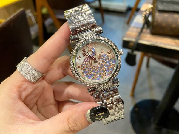 luxury fashion brand women diamond wristband watches waterproof three-dimensional surface women stainless steel strap, leather strap watches, Slivery;brown
luxury fashion brand women diamond wristband watches waterproof three-dimensional surface women stainless steel strap, leather strap watches, Slivery;brown