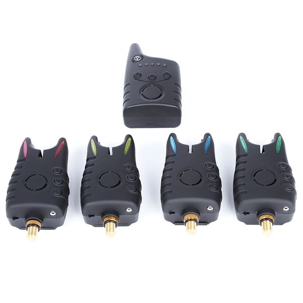 digital wireless led fishing alarm set 4 transmitters 1 receiver bite alarms set digital alarm indicator bell with box electronic
digital wireless led fishing alarm set 4 transmitters 1 receiver bite alarms set digital alarm indicator bell with box electronic