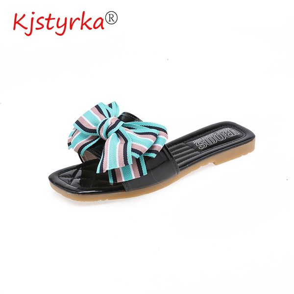 women sweet butterfly-knot slippers solid color yellow open-toed slippers rough middle heels sandals ladies shoes, Black
women sweet butterfly-knot slippers solid color yellow open-toed slippers rough middle heels sandals ladies shoes, Black