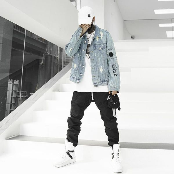 одежда мода мужские джинсы куртки street styles вышивка мужские однобортный пальто homme повседневный отверстия сыпучие, Black;brown
одежда мода мужские джинсы куртки street styles вышивка мужские однобортный пальто homme повседневный отверстия сыпучие, Black;brown