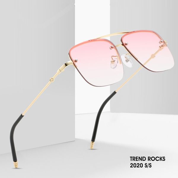sunglasses 2021 square women fashion half frame brand gradient for uv oculos feminino, White;black
sunglasses 2021 square women fashion half frame brand gradient for uv oculos feminino, White;black