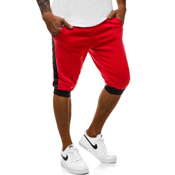 shorts men's europe and america casual sports fitness body joint men with drawstring short jogging shorts-40, White;black
shorts men's europe and america casual sports fitness body joint men with drawstring short jogging shorts-40, White;black