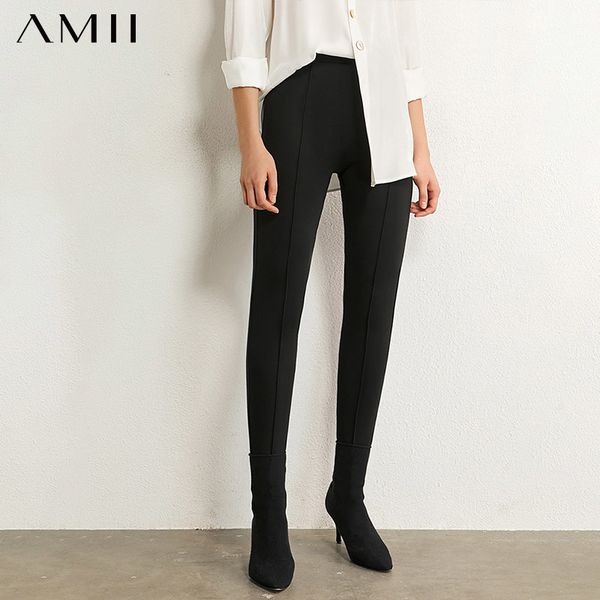 amii minimalism autumn causal women leggings streetwear high waist slim fit women's leggings ankel-length female pants 12020313, Black
amii minimalism autumn causal women leggings streetwear high waist slim fit women's leggings ankel-length female pants 12020313, Black