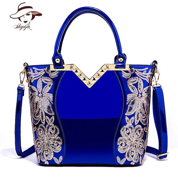 2020 patent leather shoulder bag female evening party bags brand designer handbags large capacity women sequined cross body tote
2020 patent leather shoulder bag female evening party bags brand designer handbags large capacity women sequined cross body tote
