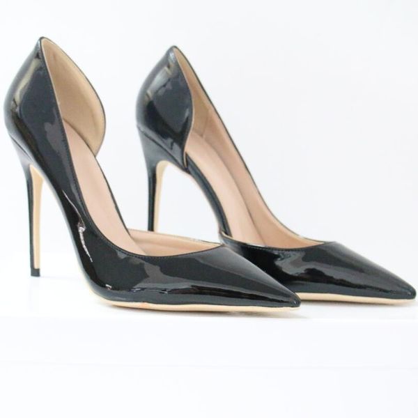 patent leather nude high heels formal shoes woman talon femme party pumps sapato de noiva stilettos scarpin ladies wedding shoes t200811, Black
patent leather nude high heels formal shoes woman talon femme party pumps sapato de noiva stilettos scarpin ladies wedding shoes t200811, Black