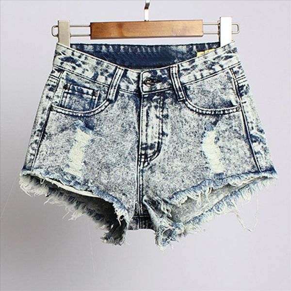 2019 european and american bf summer wind female blue high waist denim shorts women worn loose burr hole jeans shorts, White;black
2019 european and american bf summer wind female blue high waist denim shorts women worn loose burr hole jeans shorts, White;black