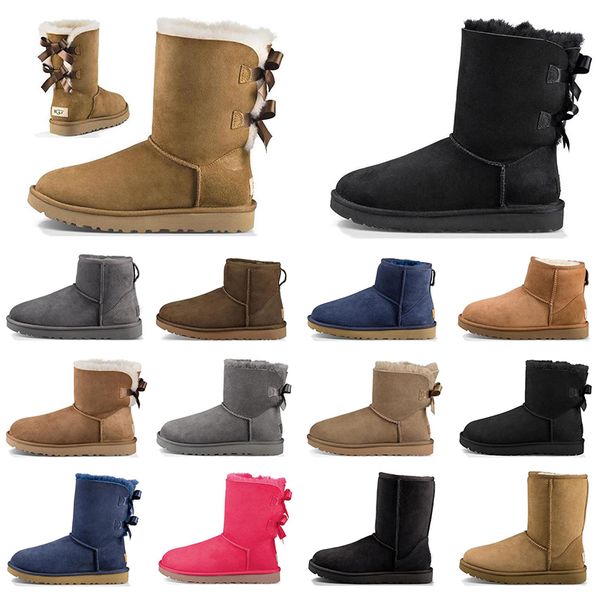 women winter snow boots fashion australia classic short bow boots ankle knee bow girl black chocolate maroon boot
women winter snow boots fashion australia classic short bow boots ankle knee bow girl black chocolate maroon boot