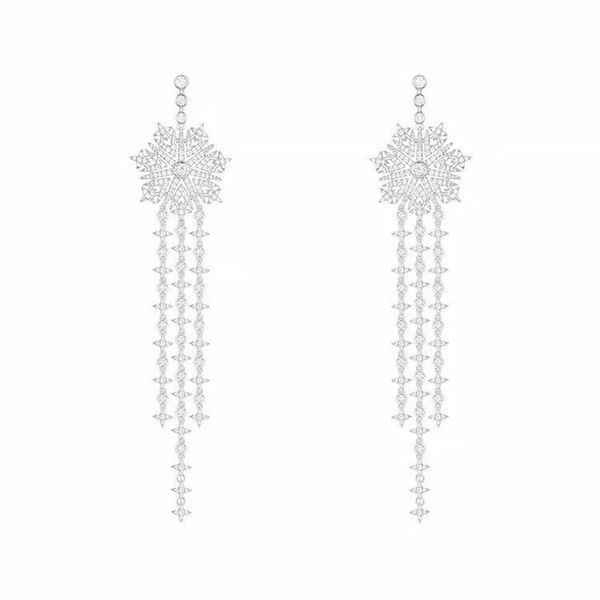 omen's jewelry 2019 fashion trends new snowflake tassel long earrings, Golden;silver
omen's jewelry 2019 fashion trends new snowflake tassel long earrings, Golden;silver